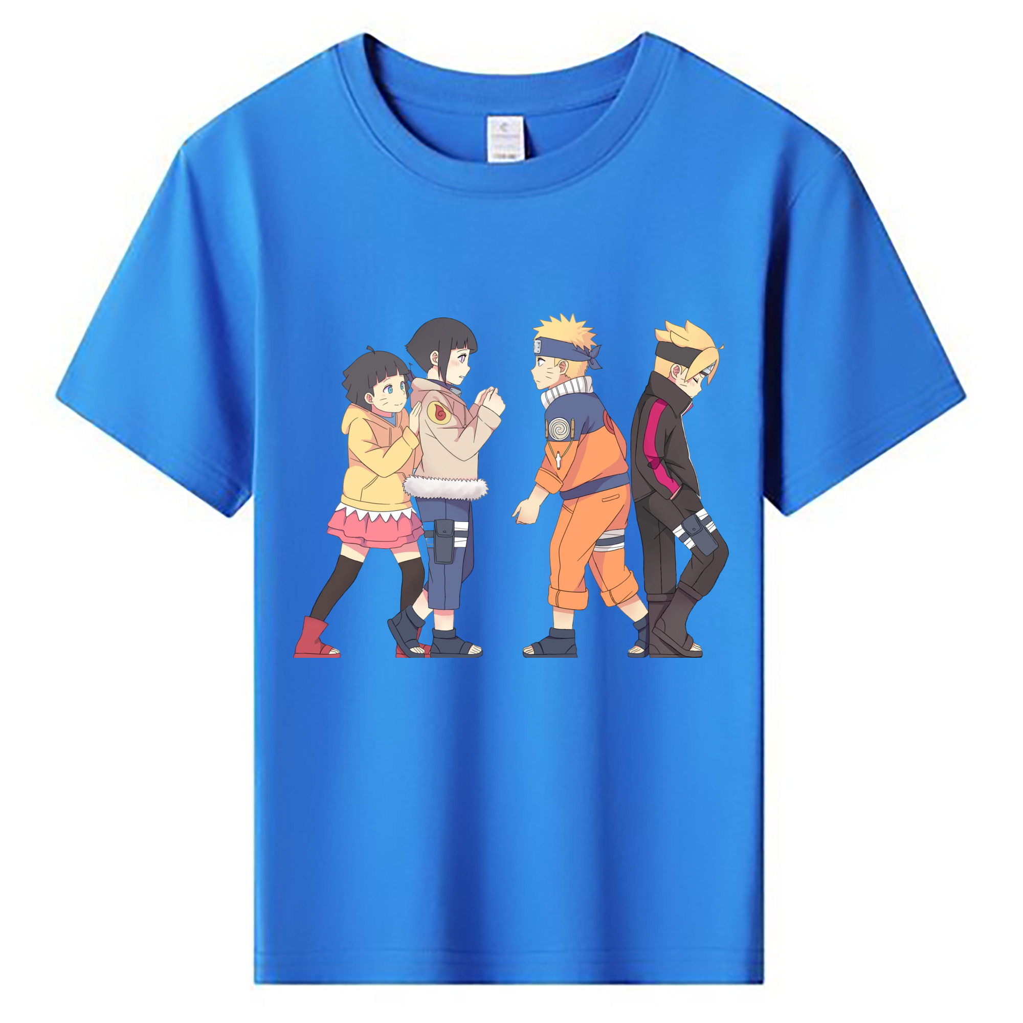 （画像用） NARUTO -ナルト- うずまき ナルト Uzumaki Naruto 綿100％キッズTシャツ（フロントプリント）